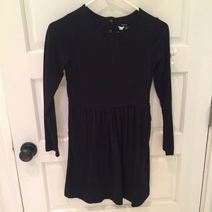 Black long sleeved dress by Primary